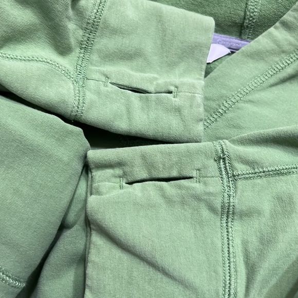 Guide Series Moss Green Lightweight Hoodie Thumbholes Sz Medium EUC - Picture 7 of 10